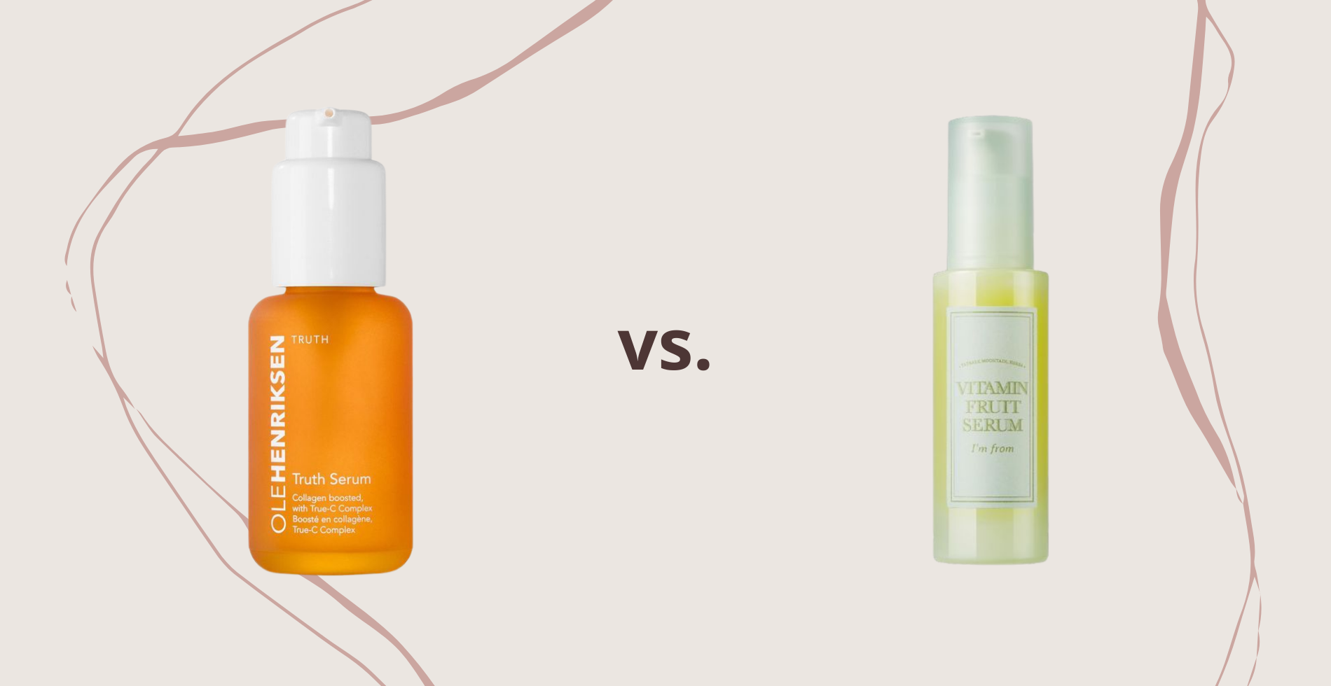 Ole Henriksen Truth Serum vs. Im From Vitamin Fruit Serum